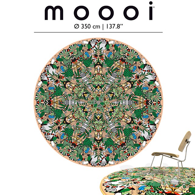 l`afrique carpet by moooi