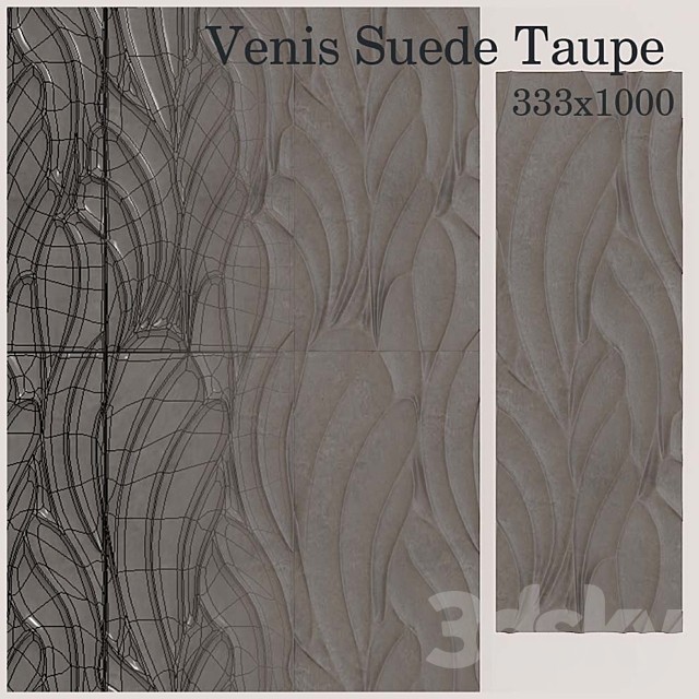 tile Venis Suede Taupe Matt