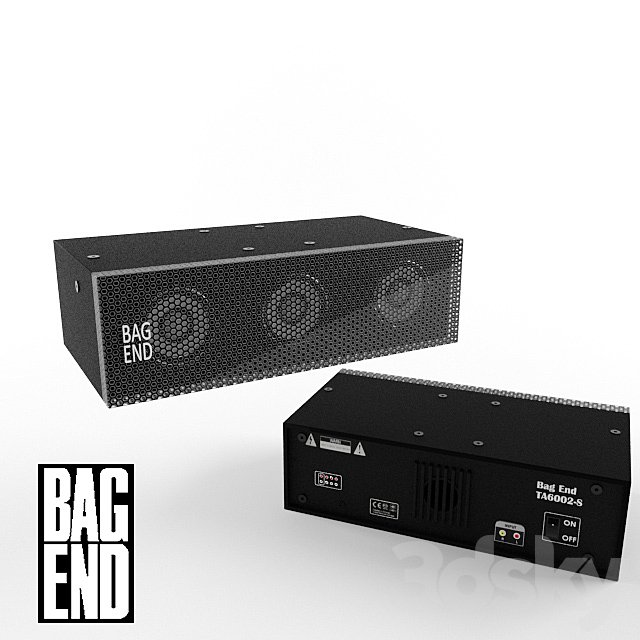 Speaker Bag End TA 6002-S