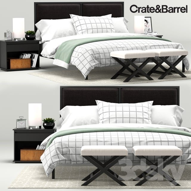 Oliver Bedroom Collection, Crate&Barrel