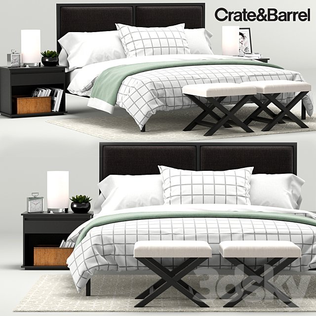 Oliver Bedroom Collection, Crate&Barrel