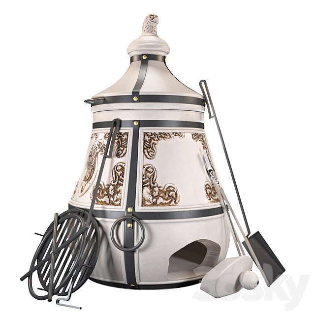 Tandyr "Steppe" / The steppe tandoor