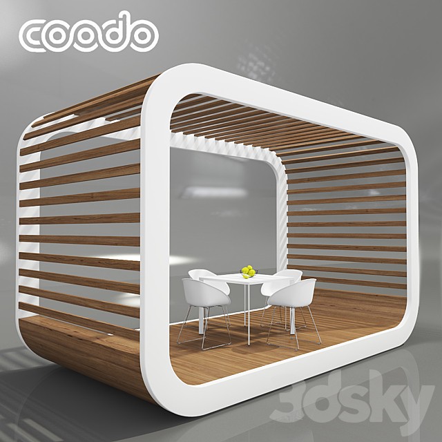Coodo Pergola White Edition