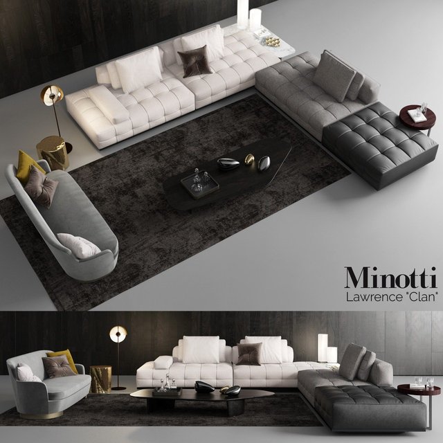 Minotti Lawrence Clan Seating 3