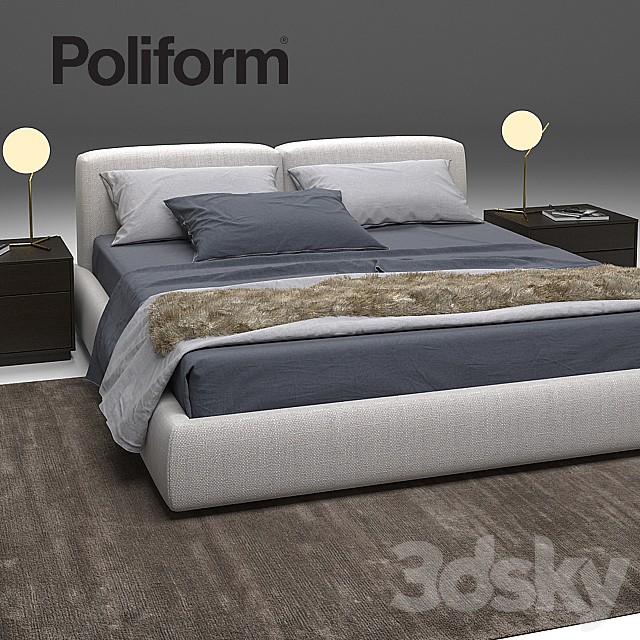 Bolton Bed Poliform