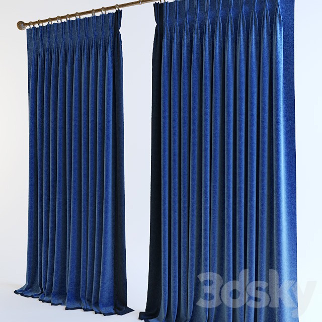 Curtains. French Twist