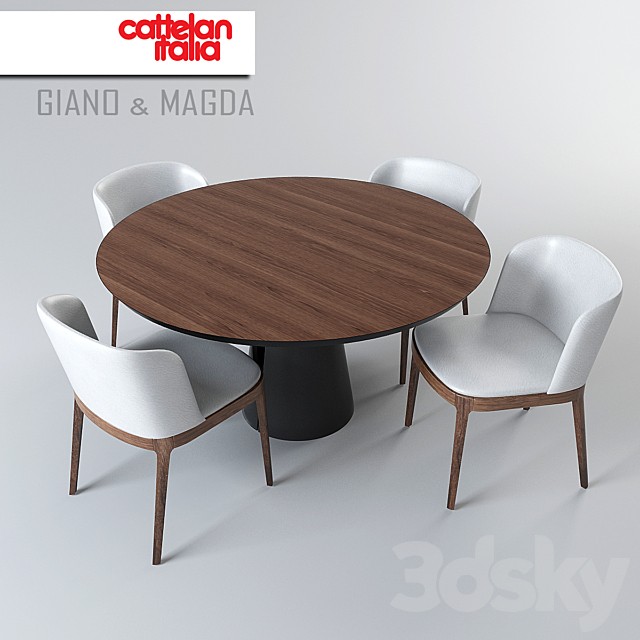 GIANO table and chair MAGDA