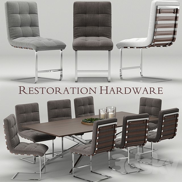 Spyder-Rossi desk-chair, RH Modern