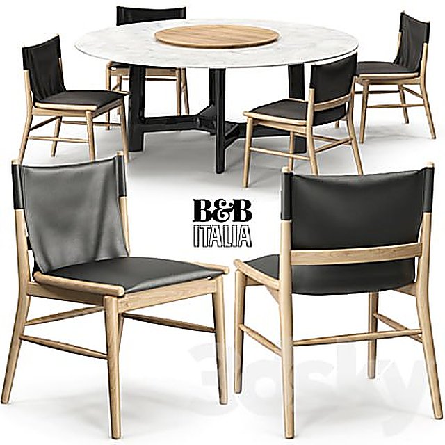 Jens chair Alex table B&B Italia