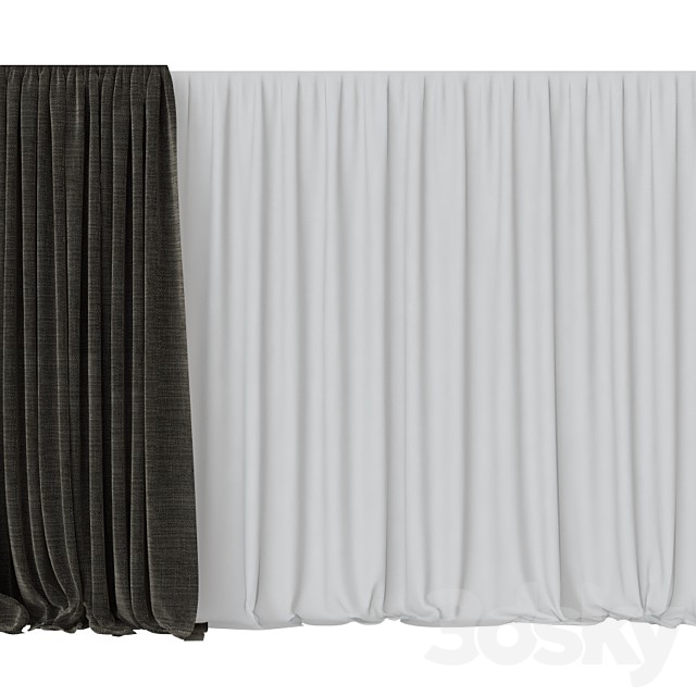 + Tulle curtain
