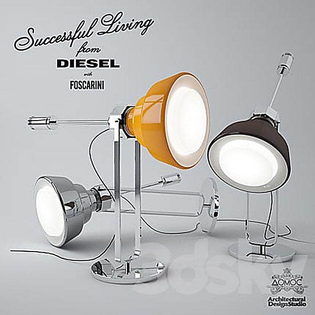 Glass by Foscarini & Diesel Table lamp