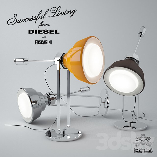 Glass by Foscarini & Diesel Table lamp