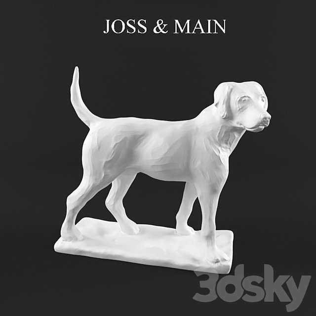 Sculpture of a dog from Joss &amp; Main