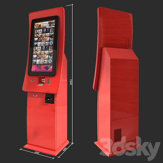 Vending machine for movie tickets