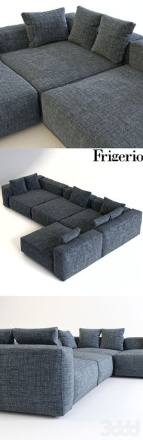 Corner sofa Frigerio Cooper