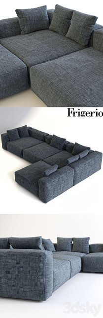 Corner sofa Frigerio Cooper