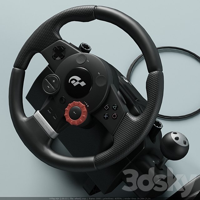 Game steering wheel Logitech G35