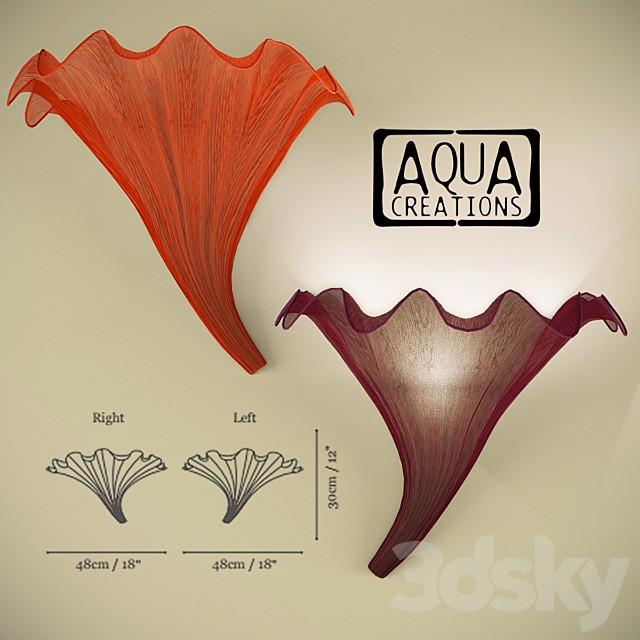 Aqua Creations-Fan Wall Fixture