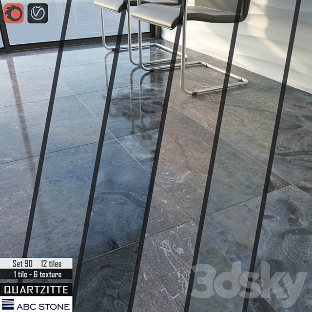 ABC stone Set 90