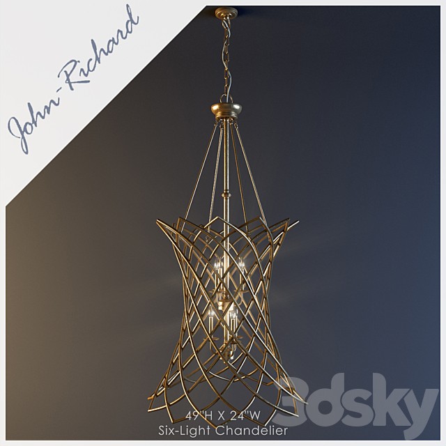 John Richard Lamps and Lighting Chandelier