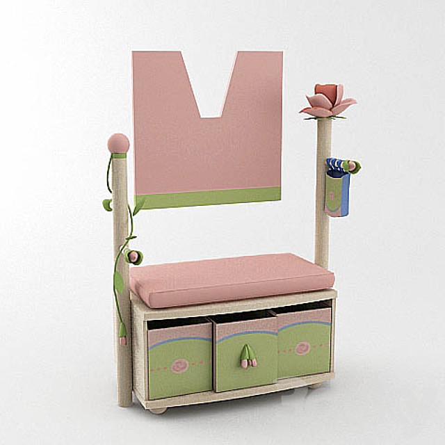 chest of drawers-seat baby