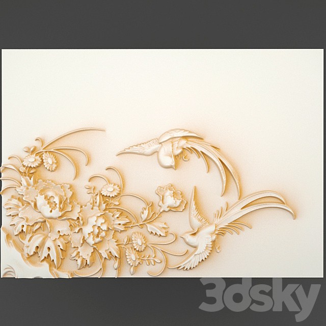 Bas-relief.