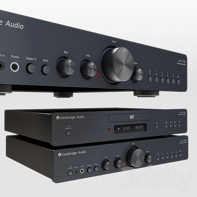 Cambridge audio. DVD player and receiver AZUR 351C AZUR 351A