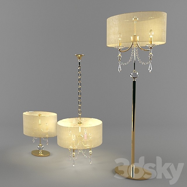 Set fixtures Paralume