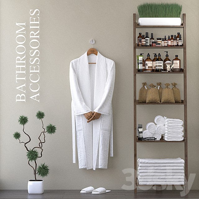 Bathrobe with bathrobe.H-1900mm.