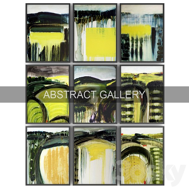 Paintings abstract | set 26