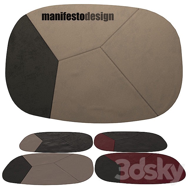 4 leather carpets Manifesto campa