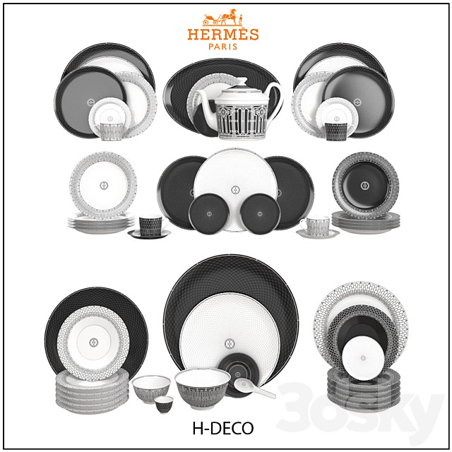 H-Deco Tableware by Hermes