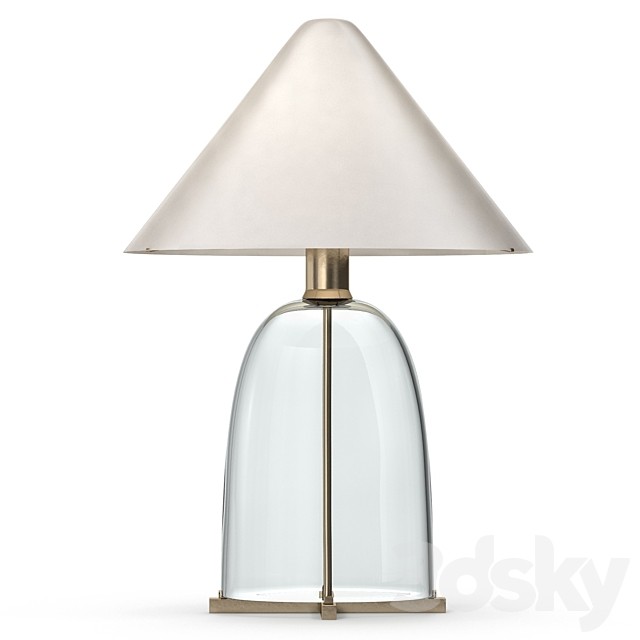 Carlo Moretti - Ovale table lamp