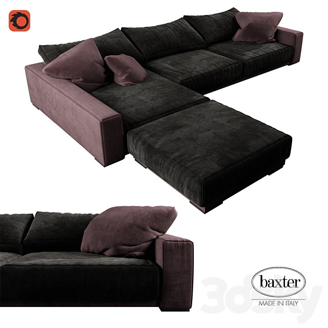Sofa BAXTER BUDAPEST SOFT