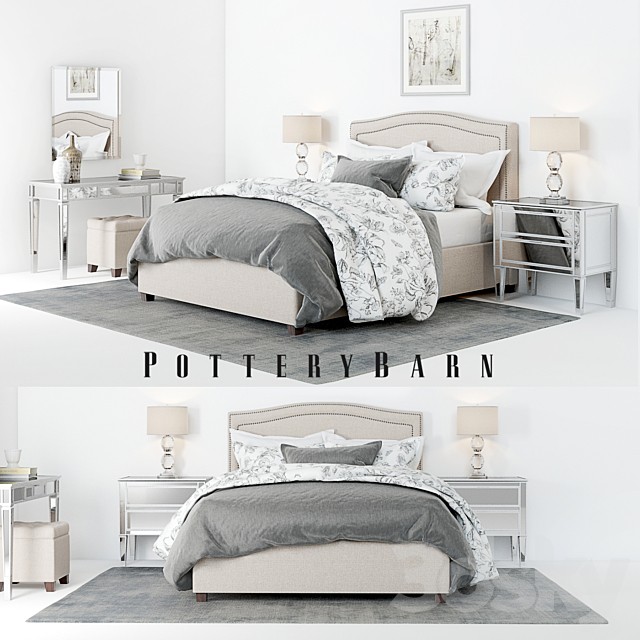 Pottery Barn Tamsen Bed set 01