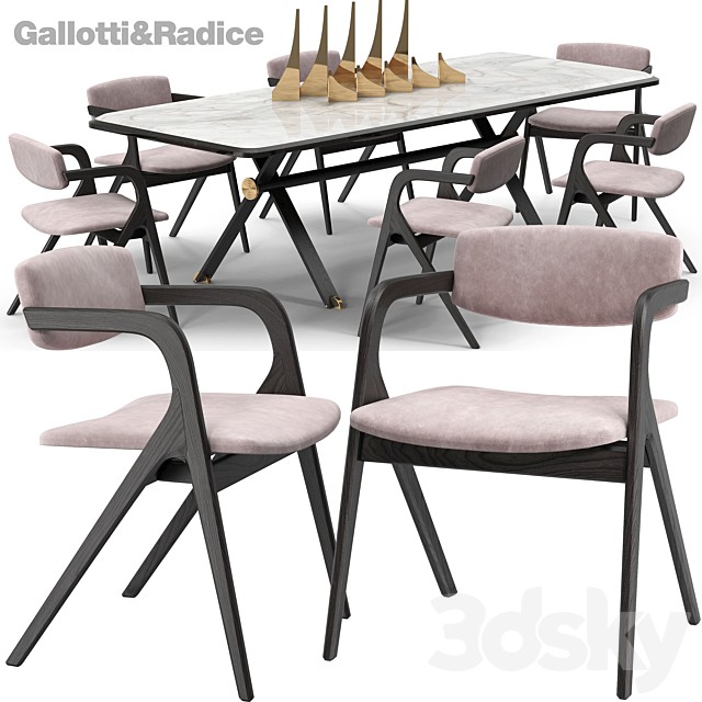 Keyko chair Maat table