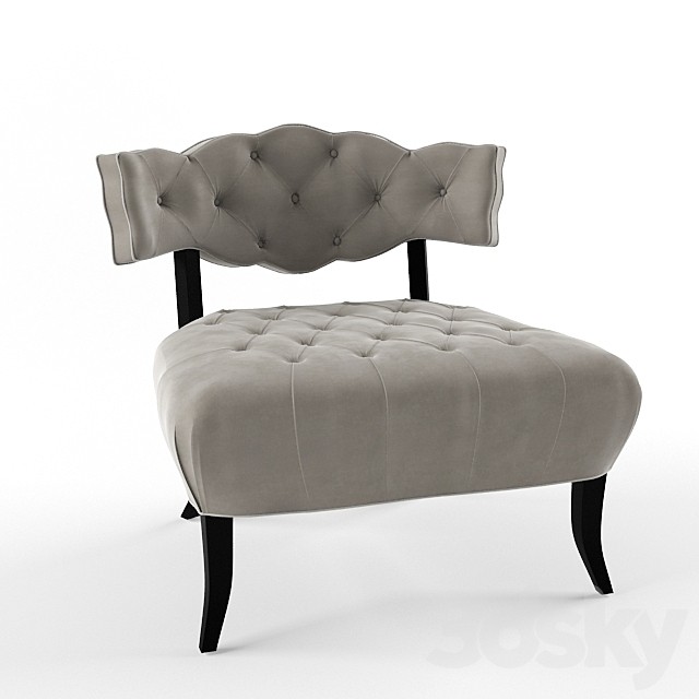 PANTAGES TUFTED VELVET CHAIR