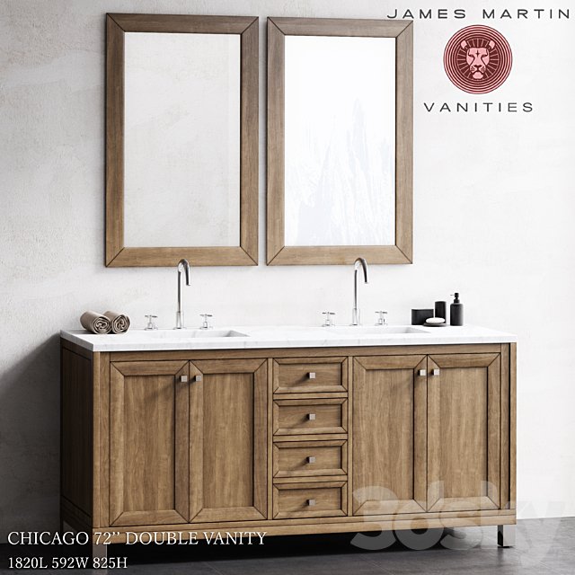 Chicago 72 double vanity