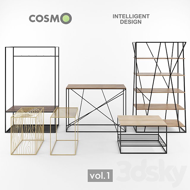 Set of Intelligent Design furniture