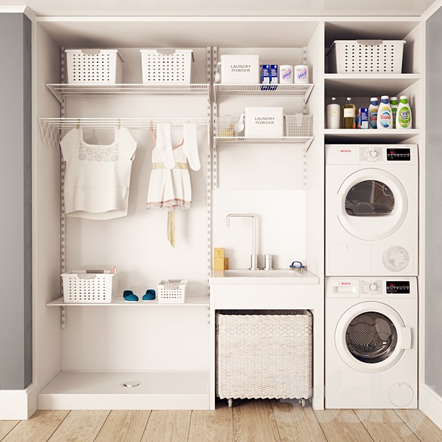 Washing and drying machine Bosch I Laundry