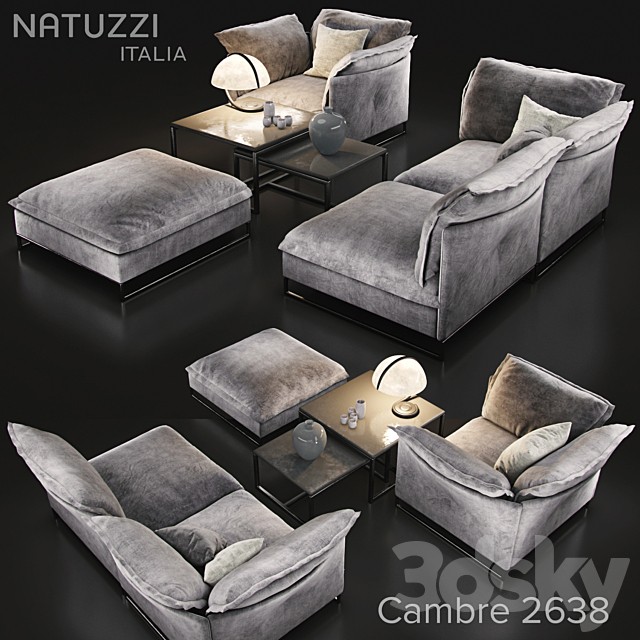 Sofa natuzzi cambre 2638