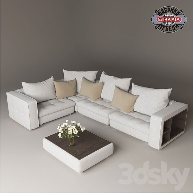Modular sofas, corner.