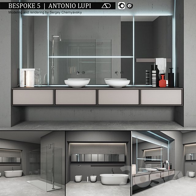 Bathroom furniture set Bespoke 5