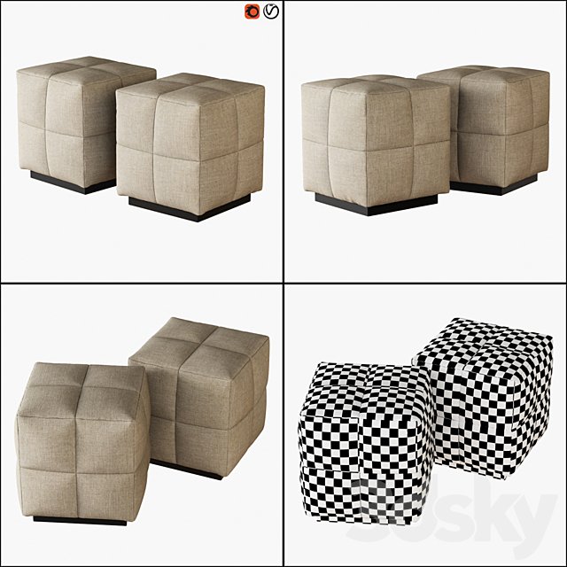 Pouf Bonaldo Squaring