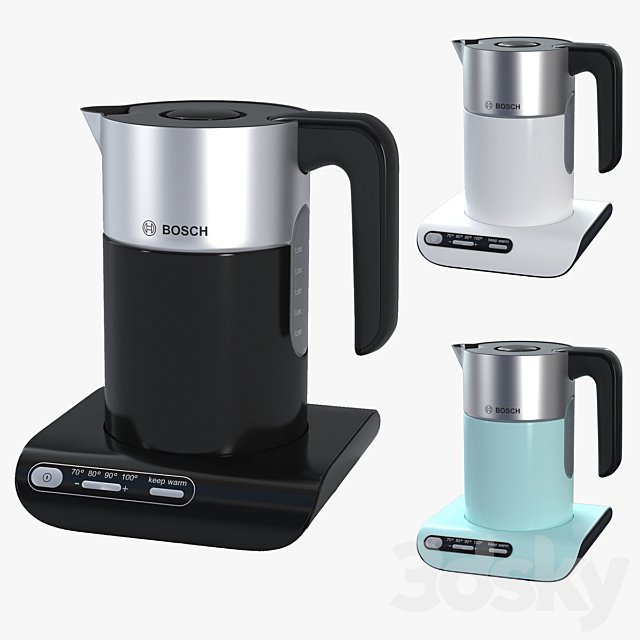 BOSCH kettle Styline TWK8633GB Black