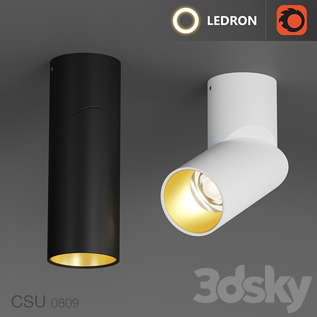 Surface-mounted luminaire Ledron CSU0809