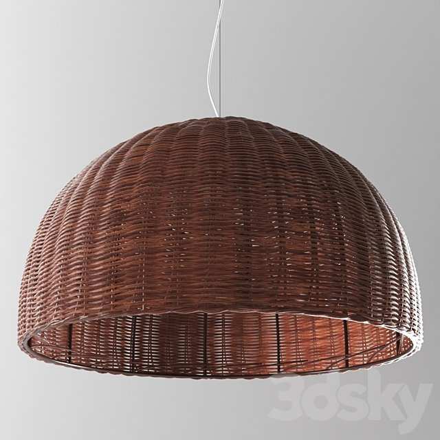 Chandelier wicker (Odeon light buta)