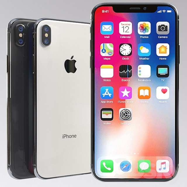 Apple iPhone X (vray GGX)