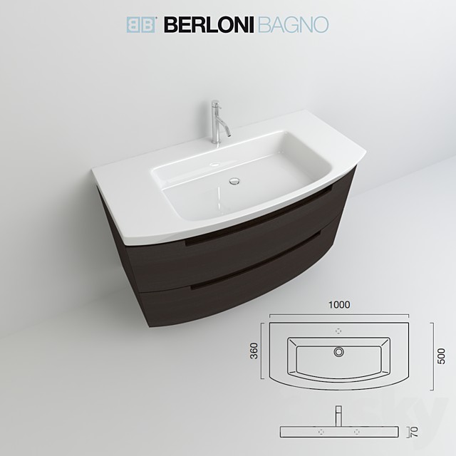Sink BERLONI BAGNO MOON