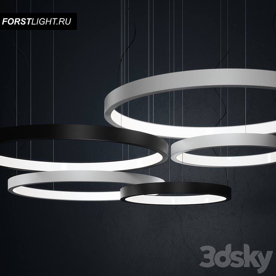 Pendant lamp Forstlight HOOP